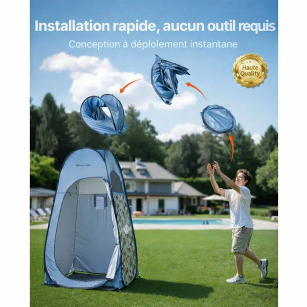 Tente de douche camping en plein air pliable Woody's Camp