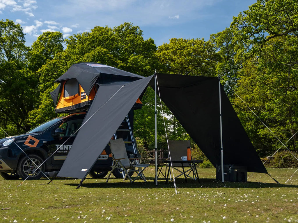 Auvent TentBox Cargo 2.0 espace de vie overlanding expédition