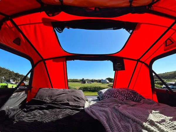 TentBox Lite XL – Tente de toit souple 4/5 personnes 190cm Tentbox