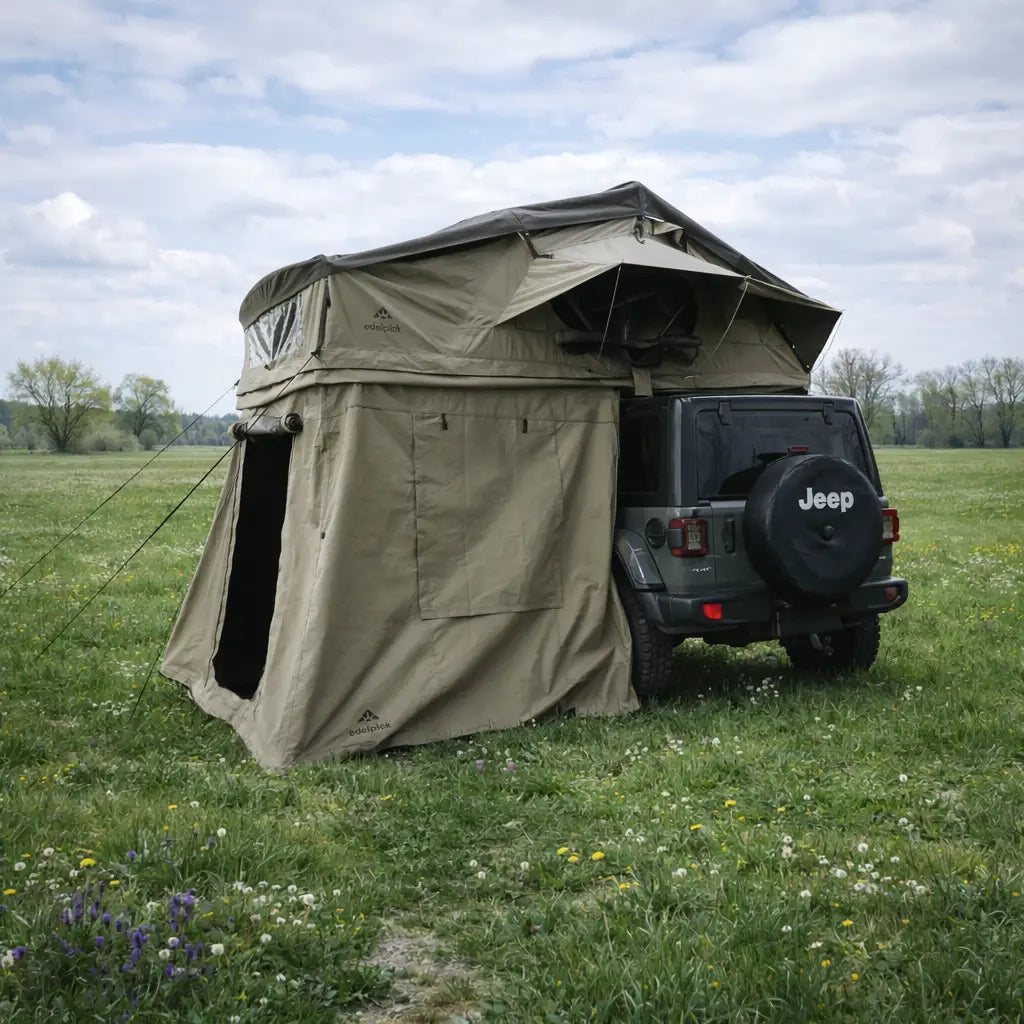 Annexe pour tente de toit souple 2-3 pers. Verzasca edelpick